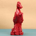 十二生肖幸運朱砂紅馬風水擺件——居家與辦公室的事業與財富吉祥物 - Image 5