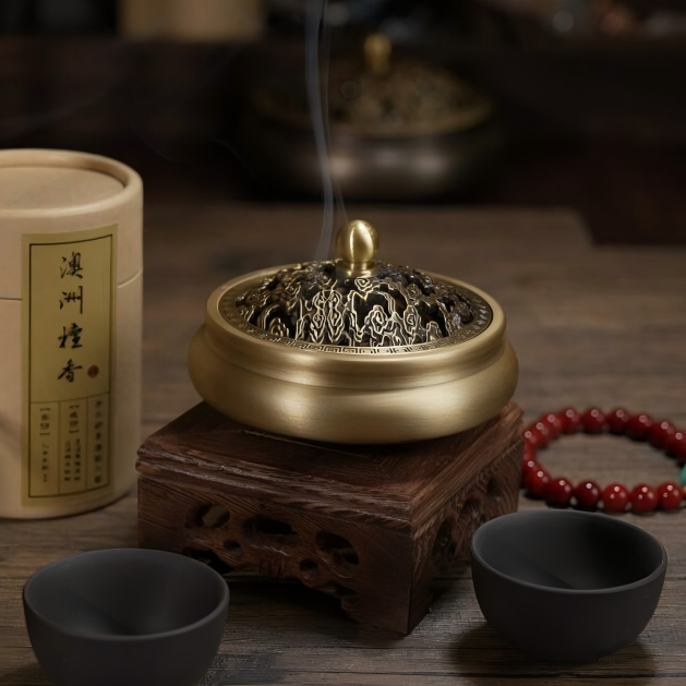 傳統中式香爐，帶來好運與平安（小號）